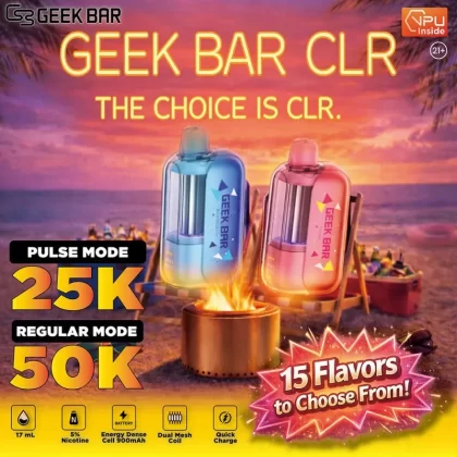 Geek Bar CLR 50K - Banana Ice - Skullvaping