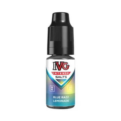 IVG Intense Blue Razz Lemonade Saltnic Vape Juice - 20mg