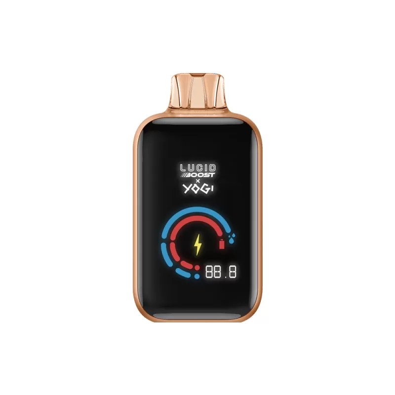 LUCID BOOST x YOGI 20,123 Puff Disposable Device - 20,123 Puffs - Vanilla Tobacco Granola (YOGI E-Liquid) - Image 3