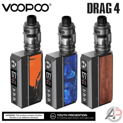 Voopoo Drag 4 177W Box Mod Starter Kit Device