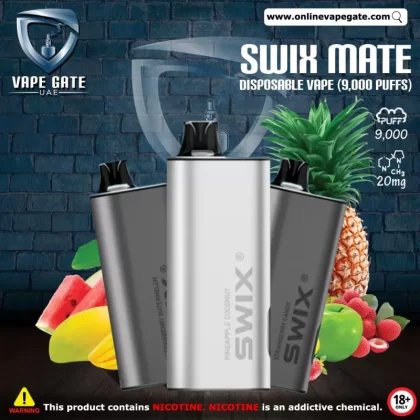 Swix Mate Disposable Vape (9,000 Puffs) - Apple Pear Watermelon / 20 mg