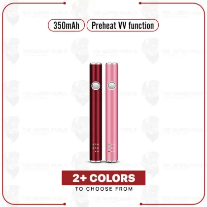 Leaf Buddi Max Passthrough USB Battery Kit – 350mAh - Red, Blue