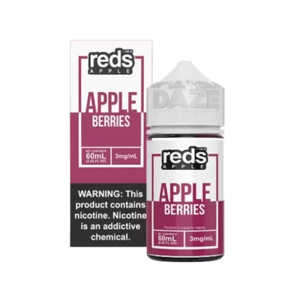 7 Daze – Berries by Reds Apple 60mL - Vape Product, Vape Product