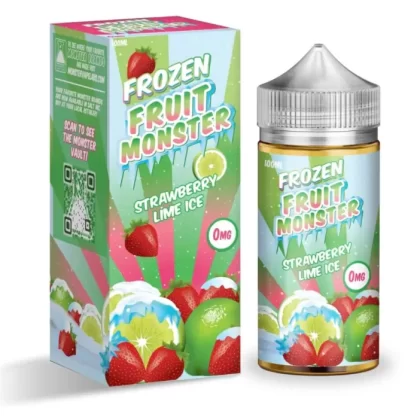 Frozen Fruit Monster Strawberry Lime Ice eJuice - Vape Product; Vape Product, Vape Product