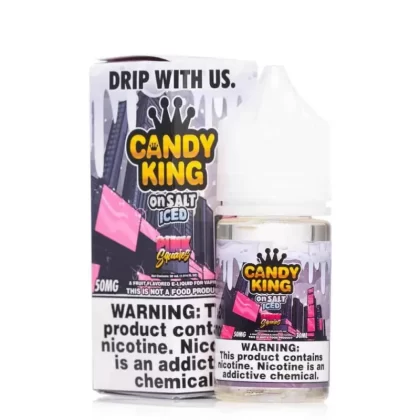 Pink Squares by Candy King On ICE Salt 30ml - 35MG