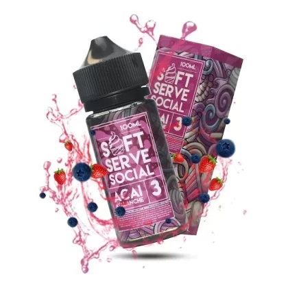 Acai Avalanche – Soft Serve Social E-Liquid – 100mL
