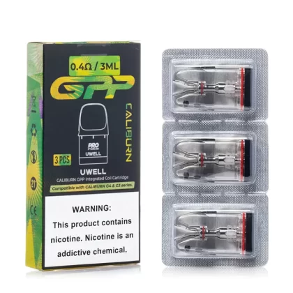 Uwell Caliburn GPP Pods - 0.4 Ohm, 0.6 Ohm (8E6658)