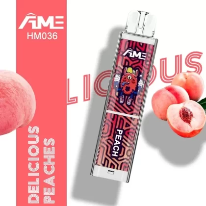Peach Disposable Vapes Bulk 8000 Ports-HM036 650mAh