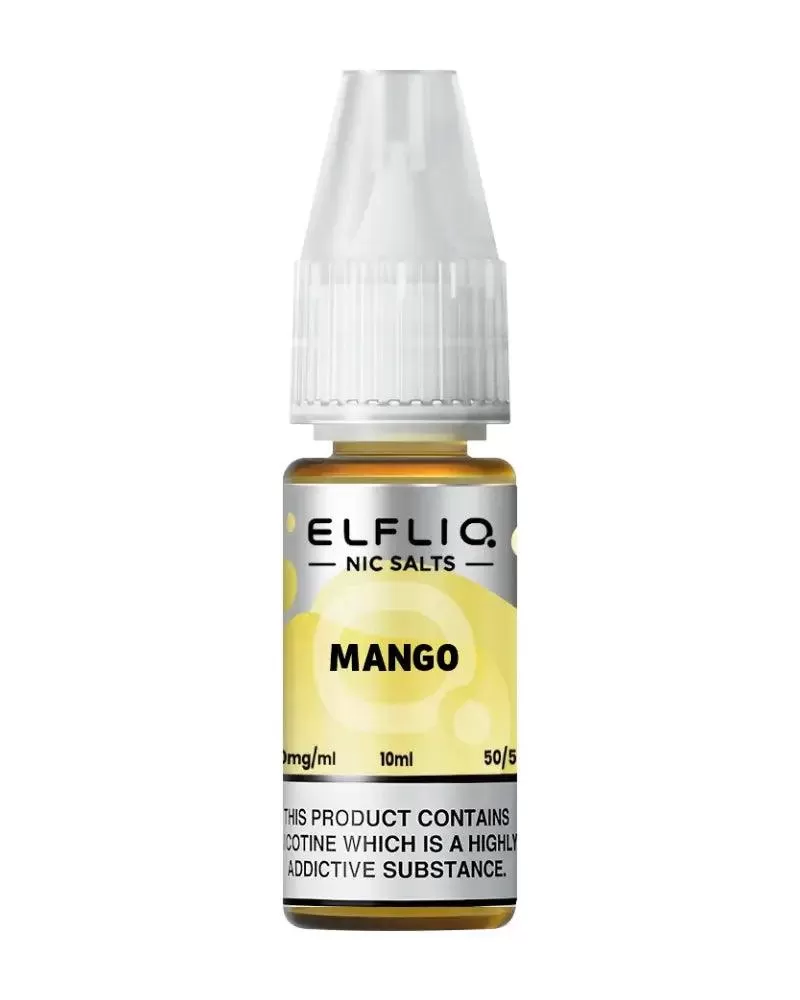 Elf Bar Elfliq Mango Nic Salt Vape Juice - Strength 10mg