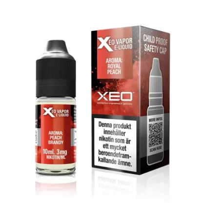 XEO Xtreme Vapor Royal Peach 10ml – vape juice med nikotin