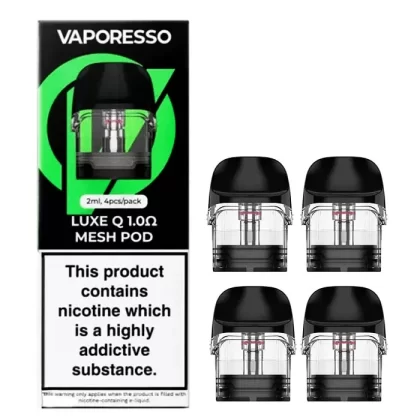Vaporesso Luxe Q 0.6/0.8-/1.2 ohm Replacement ods – 4 Pack - Vapestorm Co