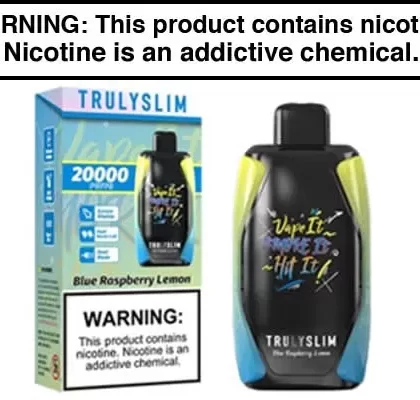 TRULY BAR TRULYSLIM 20K DISPOSABLE VAPE - Vapejuice