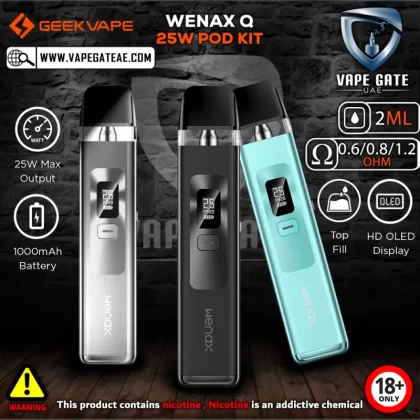 GEEKVAPE WENAX Q 25W POD KIT - Cobalt Blue