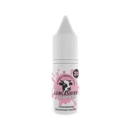 The Lancashire Creamery Strawberry Milkshake Deluxe Nic Salt - 5mg