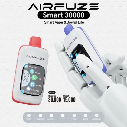 AIRFUZE Smart 30K Disposable Device - 30000 Puffs - Blue Razz Ice