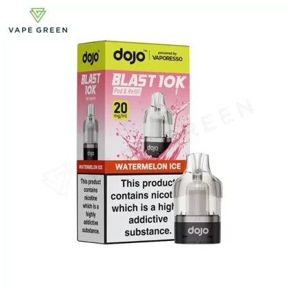 Watermelon Ice Prefilled Pod by Vaporesso Dojo Blast 10K