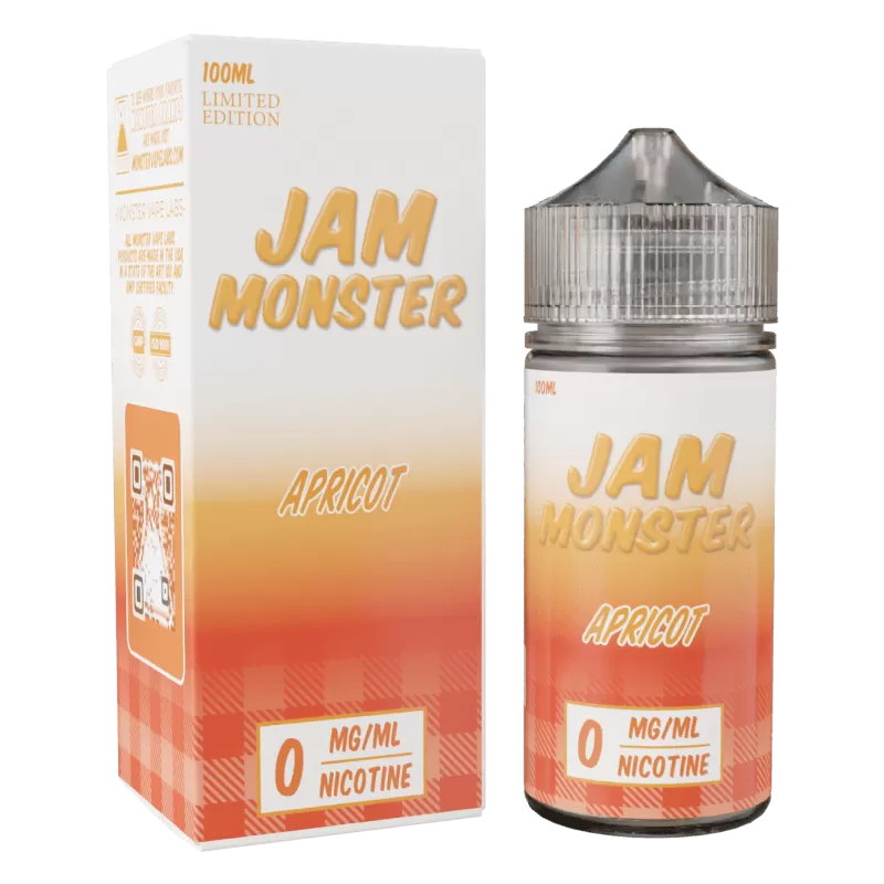 Jam Monster - Apricot - 100ML E-Liquid - 3MG