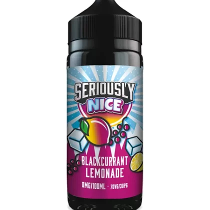 Seriously NICE Blackcurrant Lemonade E Liquid 120ml - 3mg
