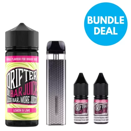 0.3% Low Nicotine Drifter Bundle - Drifter / Vaporesso / Pod Kit / 100ml / 0mg / 50VG/50PG