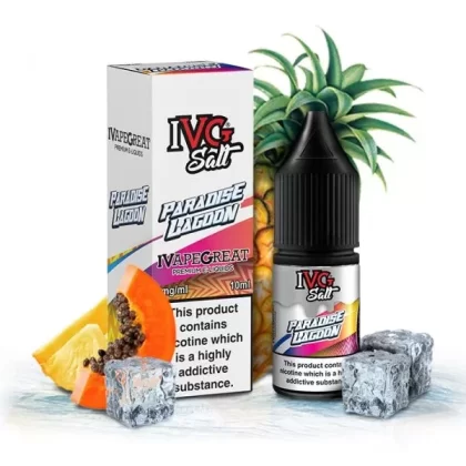Paradise Lagoon Crushed E-Liquid by IVG Salt – 10ml