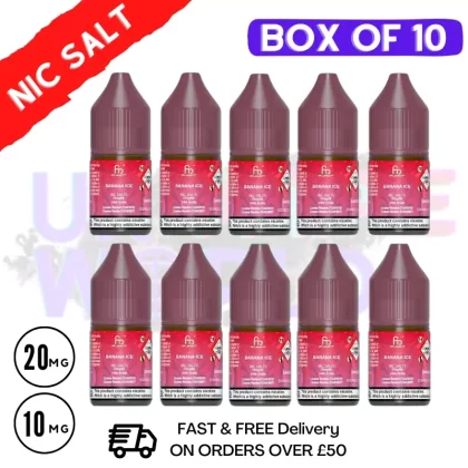 Banana Ice RandM Tornado 7000 Nic Salt BOX OF 10