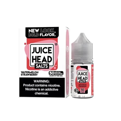 Juice Head – Watermelon Strawberry – Salt Nic – 30mL - Redstarvapor