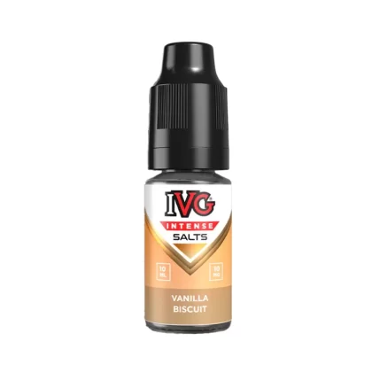 IVG Intense Vanilla Biscuits Saltnic Vape Juice - Strength