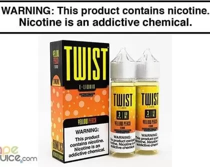 YELLOW PEACH BY TWIST E LIQUID 120ML - Vapejuice
