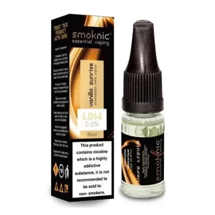 VANILLA SUNRISE E LIQUID BY SMOKNIC 10ML 70VG