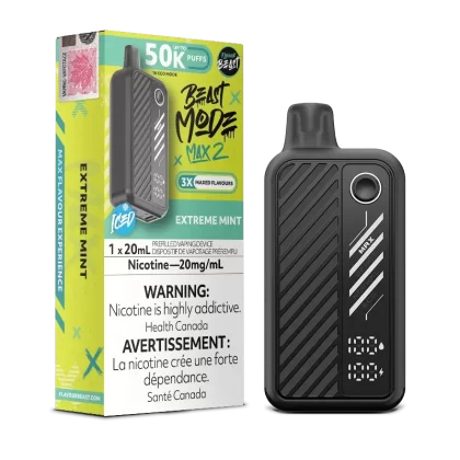 Beast Mode Max 2 50K Extreme Mint Iced By Flavour Beast
