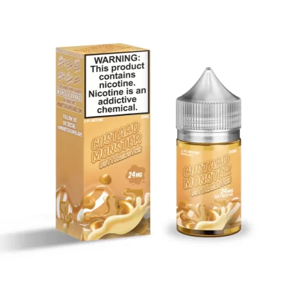 Custard Monster Butterscotch Salt 30ml - Vape Product, Vape Product