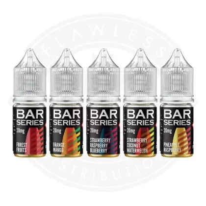 Bar Series Nic Salt 10ml (5mg) - Flavours#Blueberry>Blueberry Cranberry Cherry>Blue Razz Lemonade>Blueberry Sour Raspberry>Cherry Fizz>Cotton Candy>Grape>Lychee Ice>Mad Blue>Mango Ice>Mentho