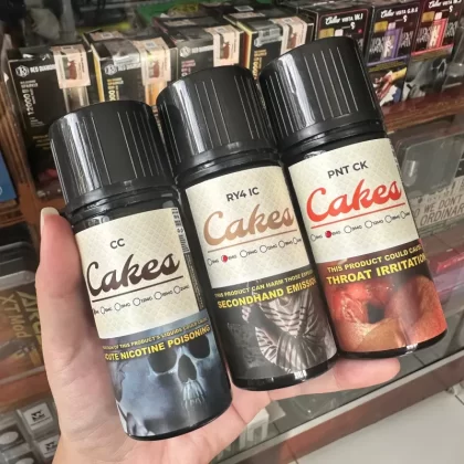 Cakes 100ml 3/6/12/18/24mg 50vg/50pg - PNT CK - peanut cake / 24mg