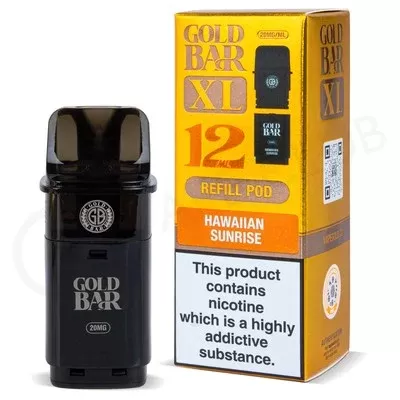 Hawaiian Sunrise Gold Bar XL Refill Pack - Ecigpremium