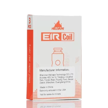 Hellvape EIR Replacement Coils (DISCONTINUED) - P3-01 0.8 ohm - Pack of 3