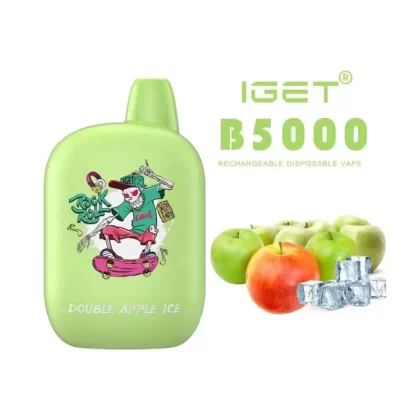 IGET B5000 – Double Apple Ice (5000 Puffs)
