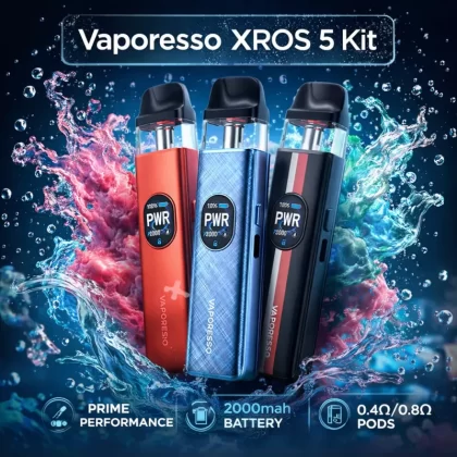 Vaporesso XROS 5 Kit - Carbon Stripe - Vapeciga