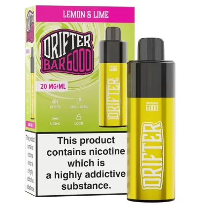 Drifter Bar 6000 – Lemon and Lime