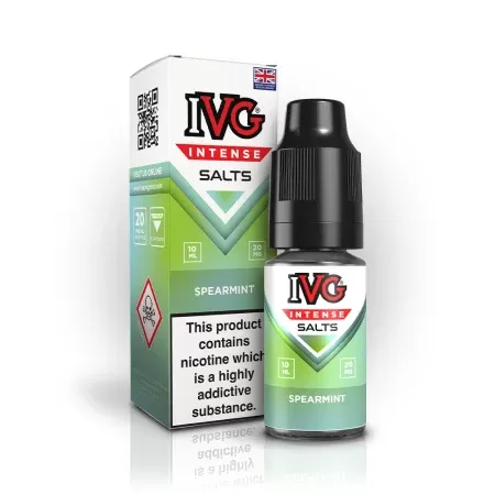 Spearmint Nic Salt by IVG Intense – 10ml E-Liquid