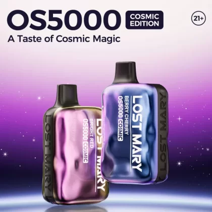 Lost Mary OS5000 "Cosmic Edition" Disposable Device - 5000 Puffs - Berry Cherry