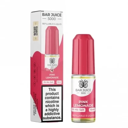 Bar Juice Pink Lemonade Nic Salt E Liquid (10ml)