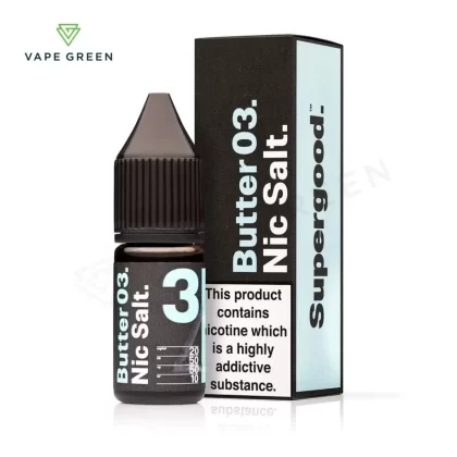 Butter 03 Nic Salt E-Liquid by Supergood - Eliquidsupply