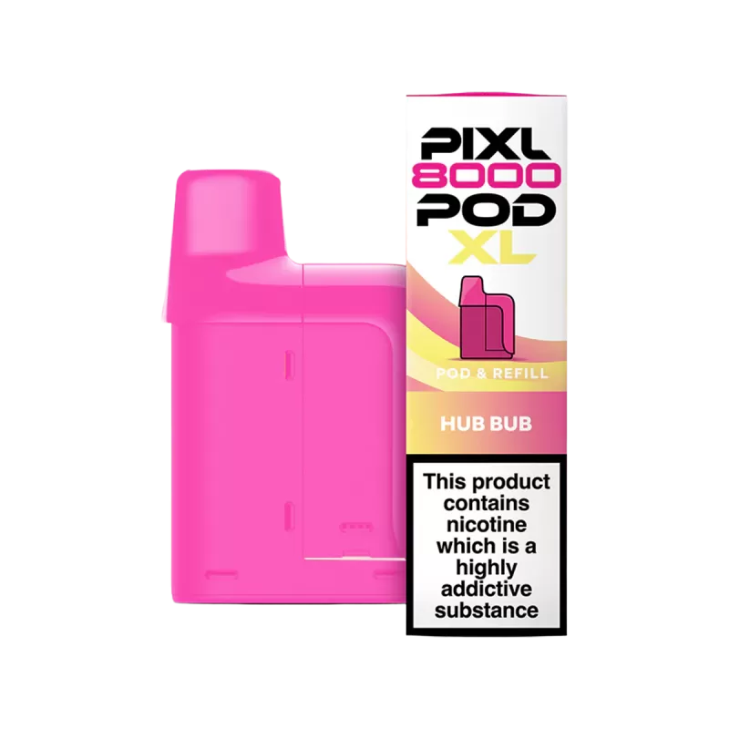 Hub Bub Pixl 8000 Refill Pack - Ecigwizard