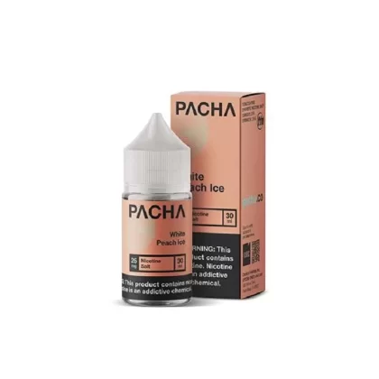 Pachamama Salt White Peach Vape e-Liquid 30mL - Vape Product, Vape Product