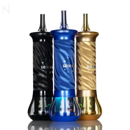 Geek Bar Burj 80K 80,000 puff Shisha Disposable Vape - 25mL - Peach Ice