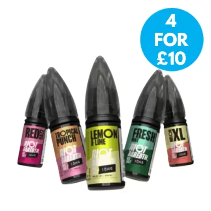 10mg (1%) Riot E-liquid BAR EDTN 10ml Nic Salts - Vape Co