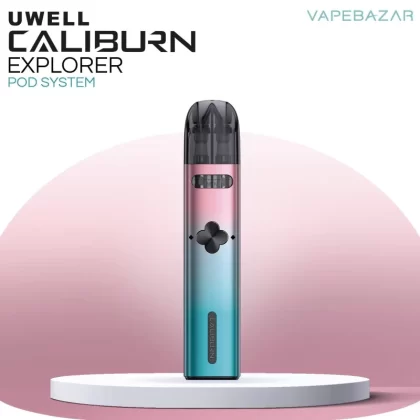 UWELL Caliburn Explorer Podsystem – Pink and Cyan