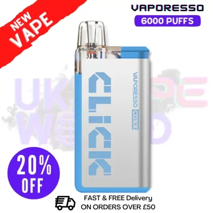 Berry Ice Vaporesso 6K Coss Click Disposable Kit – ONLY £8.99