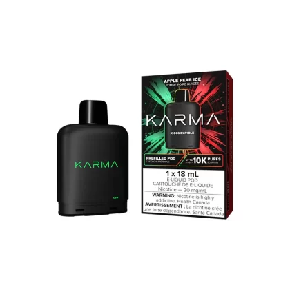 KARMA Pod Pack - Apple Pear Ice, Arctic Blue Razz; Vape Product