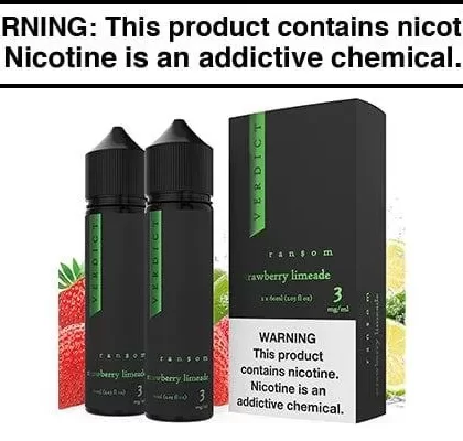 RANSOM (STRAWBERRY LIMEADE) BY VERDICT 120ML - Vapejuice